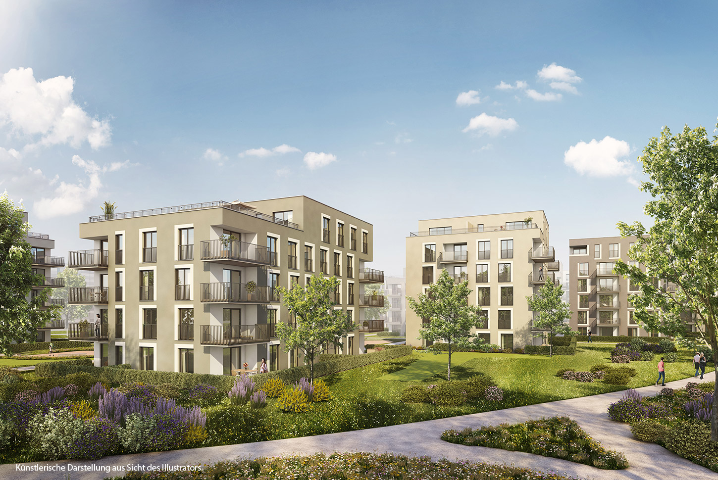 HI-Wohnbau Nachhaltigkeit im Neubauprojekt „PAOSOPARK“