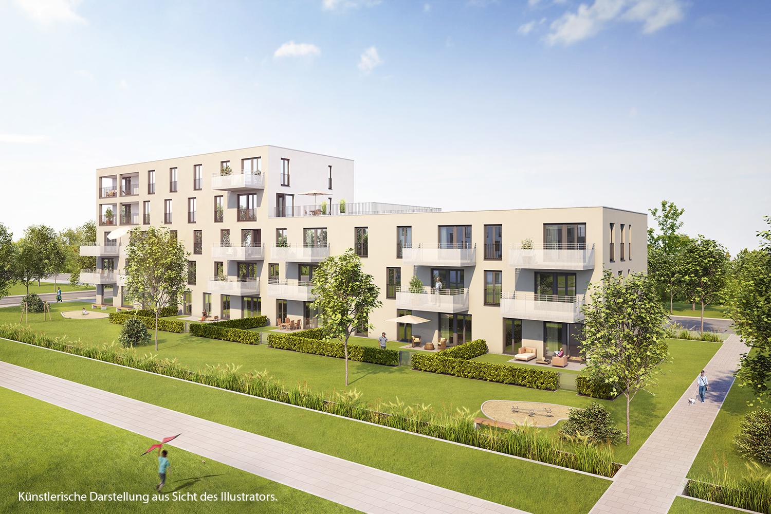 HI-Wohnbau „StadtLandPlus“ in Altperlach