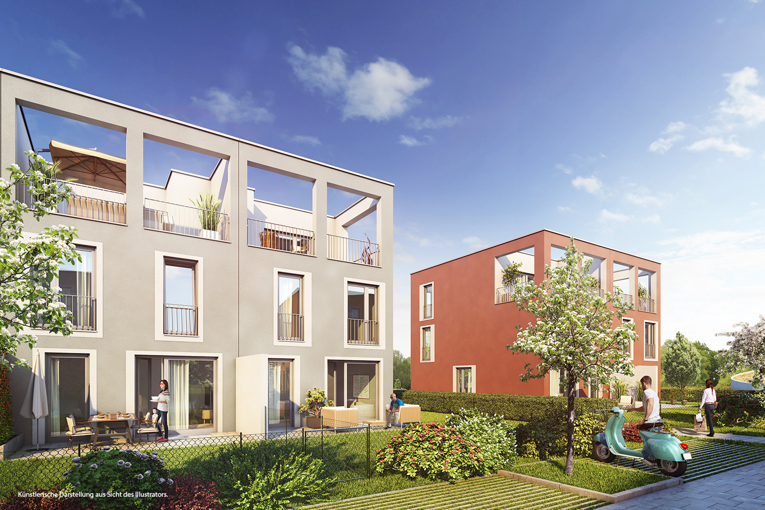 HI-Wohnbau „dahoam“ in Vaterstetten