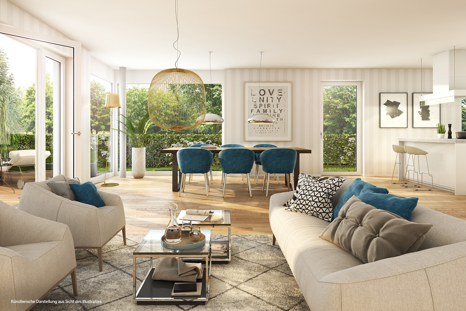 HI-Wohnbau „ARMONIA – DOPPELHAUS-VILLA“ in München-Pasing