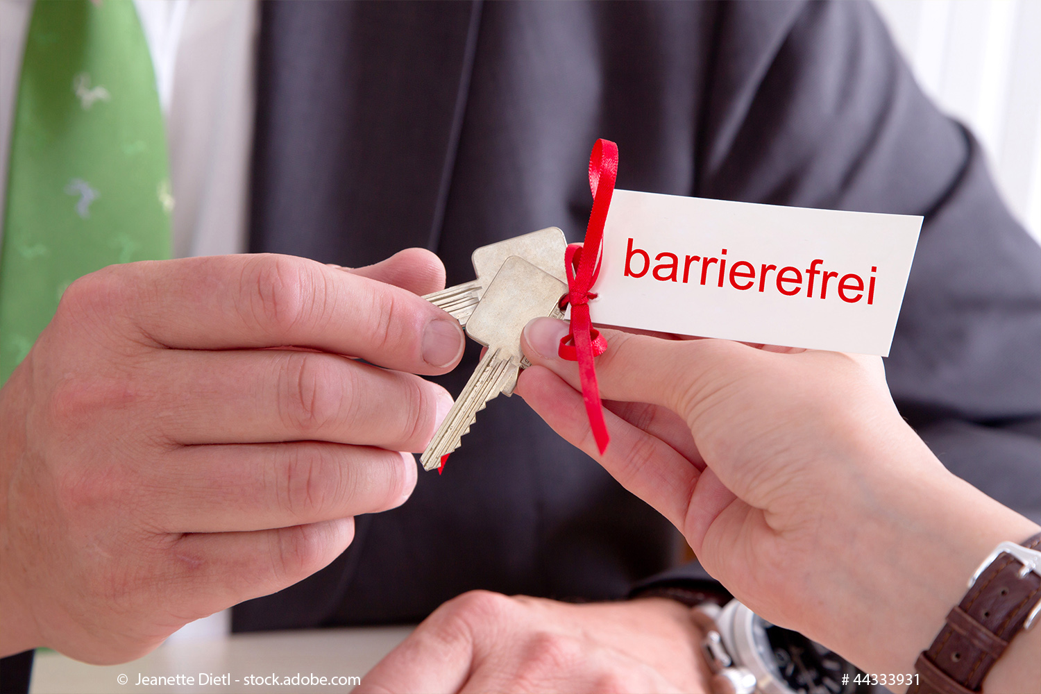 HI-Wohnbau Stockbild Modern und barrierefrei wohnen