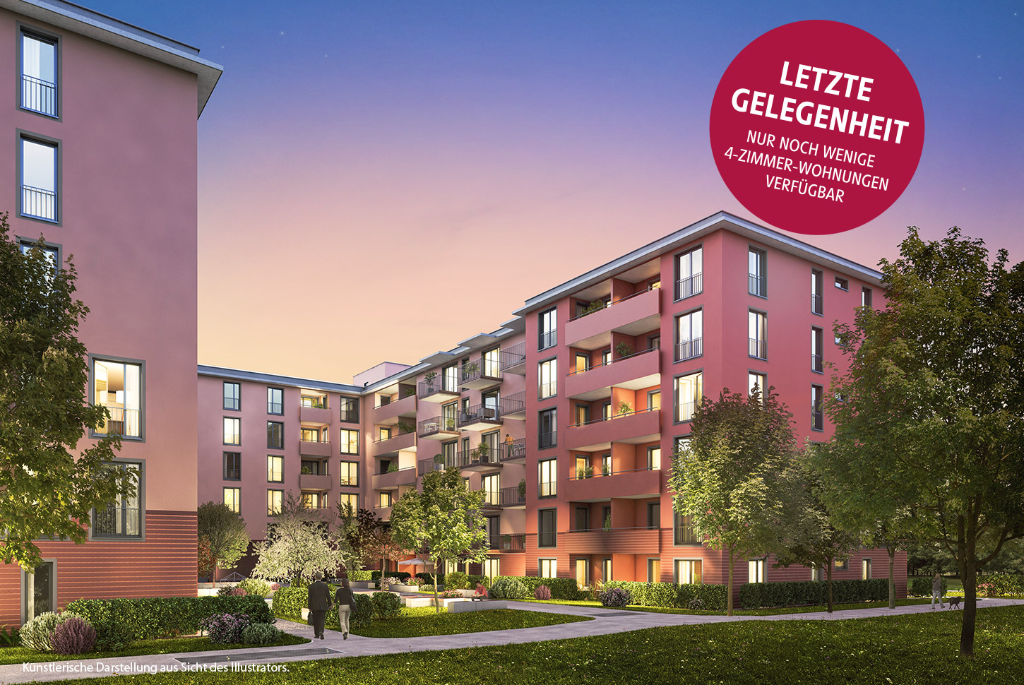 HI-Wohnbau Illustration PULS „PULS“ nahe dem Olympiapark 