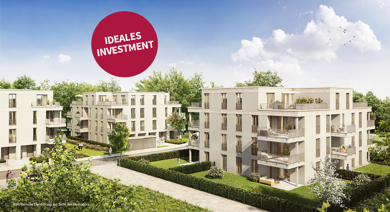 HI-Wohnbau Illustration MAX3 MAX³ in Neuried 
