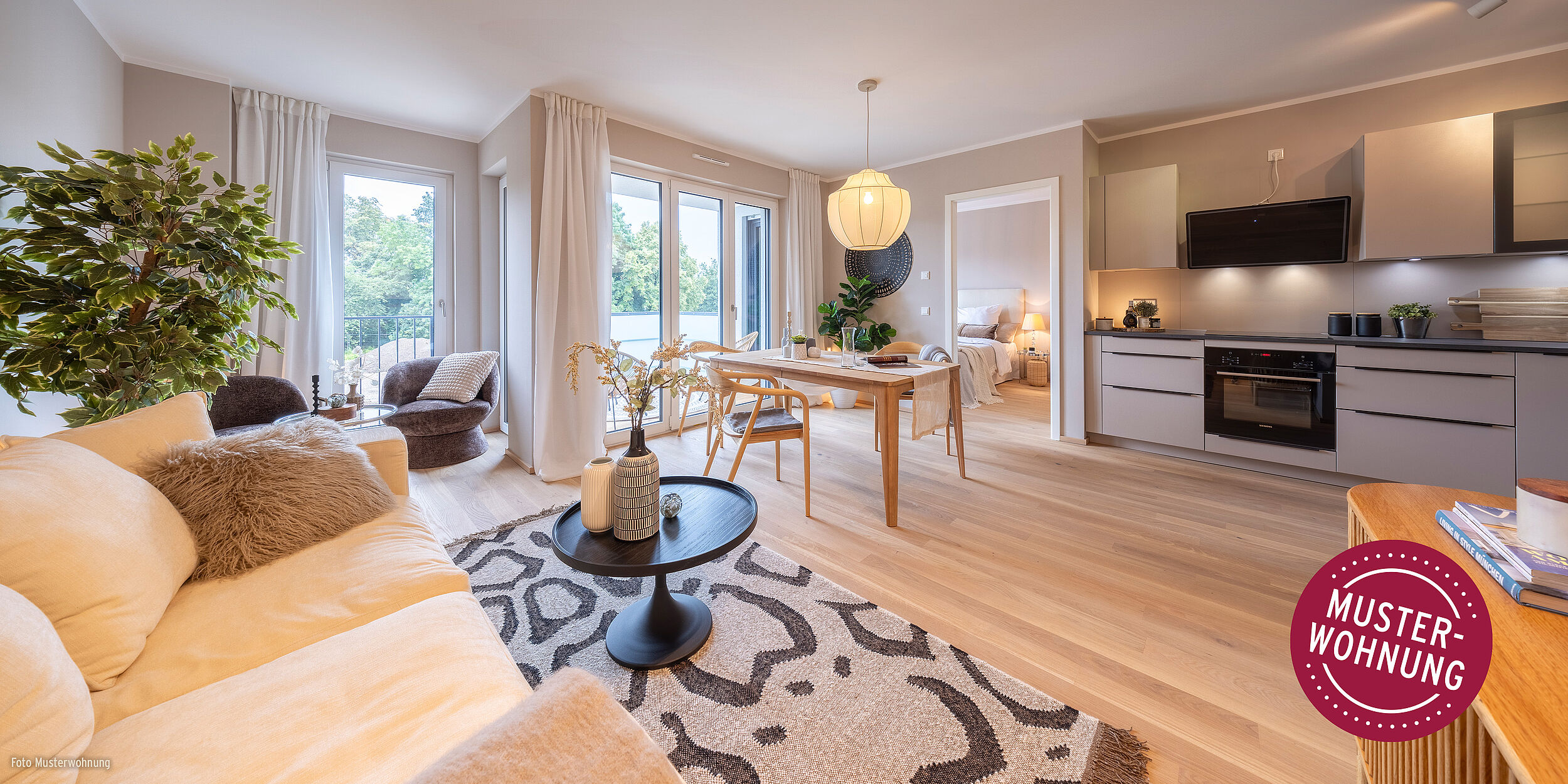 HI-Wohnbau LILLI K. Foto Musterwohnung LILLI K. – MUSTERWOHNUNG ERÖFFNET