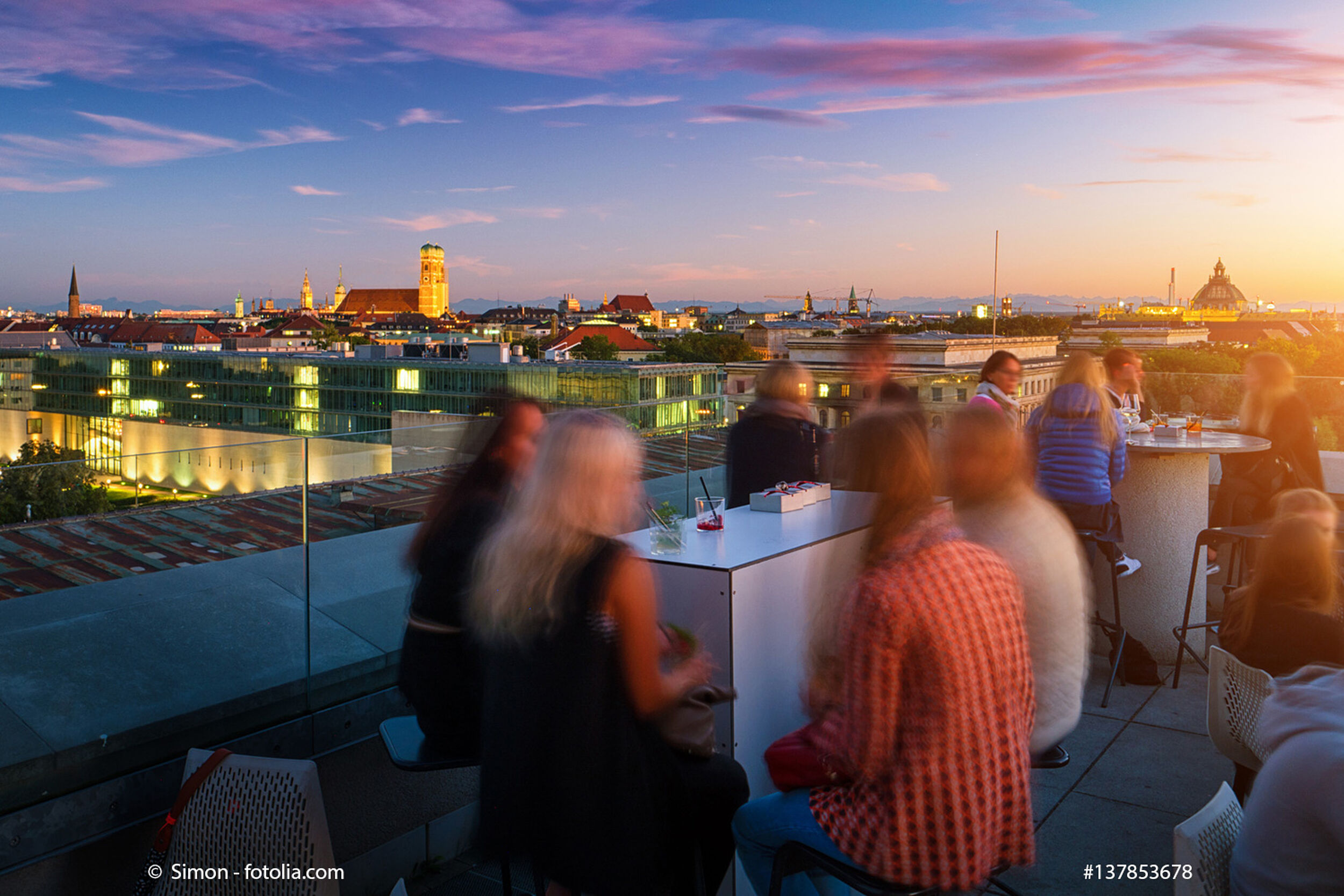 HI-Wohnbau Symbolbild: Dachterrasse Die schönsten Dachterrassen Münchens
