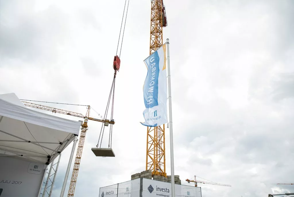 HI-Wohnbau Grundsteinlegung dahoam